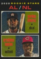 2020 Topps Heritage #54 Aristides Aquino/Yordan Alvarez Chrome Baseball Card