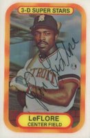 1977 Kellogg's #25 Ron LeFlore Baseball Card