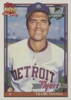 1991 Topps Desert Shield #236 Frank Tanana Baseball Card