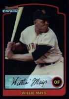 2003 Bowman Chrome #351 Willie Mays Refractor Baseball Card