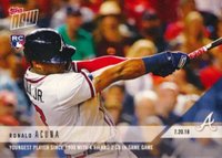 2018 Topps Now  #481 Ronald Acuna Baseball Card