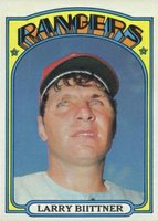 1972 Topps #122 Larry Biittner Baseball Card