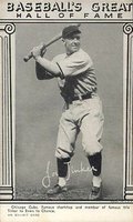 1948 Baseball's Great Hall of Fame Exhibits # Joe Tinker Baseball Card
