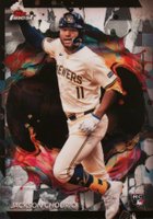 2024 Topps Finest #275 Jackson Chourio Baseball Card