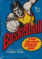 1973 Topps #WP Wax Pack Basketball Card