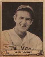 1940 Play Ball #6 Lefty Gomez Baseball Card