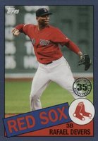 2020 Topps 1985 Topps 35th Anniversary #85-17 Rafael Devers Blue Baseball Card