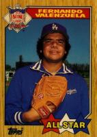 1987 Topps Tiffany #604 Fernando Valenzuela All-Star Baseball Card