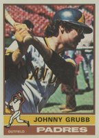 1976 Topps #422 Johnny Grubb Baseball Card