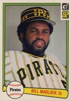 1982 Donruss #653 Bill Madlock Baseball Card
