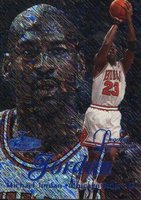 1997 Flair Showcase Legacy Collection #1 Michael Jordan Row 1 Basketball Card