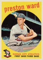 1959 Topps #176 Preston Ward Baseball Card