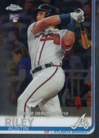 2019 Topps Chrome Update  #61 Austin Riley Baseball Card