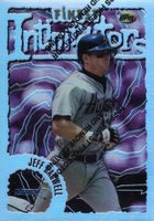 1996 Finest #161 Jeff Bagwell Refractor Baseball Card