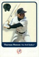 2001 Fleer Greats #38 Thurman Munson Baseball Card
