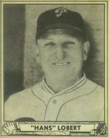 1940 Play Ball #160 Hans Lobert Baseball Card