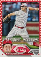 2023 Topps #406 Nick Lodolo Independence Day Baseball Card