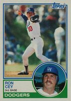 1983 Topps #15 Ron Cey Baseball Card