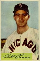 1954 Bowman #102 Bill Pierce Baseball Card
