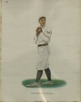 1912 Helmar Silks #108 Christy Mathewson Baseball Card