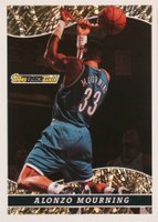 1993 Topps Black Gold #4 Alonzo Mourning Basketball Card