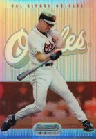 1995 Bowman's Best #10 Cal Ripken Jr. Red Refractor Baseball Card