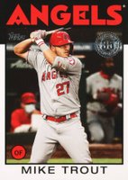2021 Topps 1986 Topps Baseball 35th Anniversary #1 Mike Trout Baseball Card