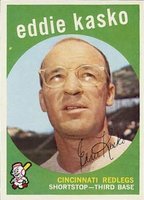 1959 Topps #232 Eddie Kasko Baseball Card