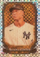2024 Topps Allen & Ginter #86 Aaron Judge Chrome-X-Fractor Baseball Card