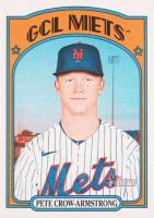 2021 Topps Heritage Minor League #44 Pete Crow-Armstrong Baseball Card