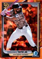 2024 Bowman Chrome Sapphire Edition #92 Fernando Tatis Jr. Orange Baseball Card