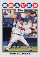 2008 Topps #600 Tom Glavine Baseball Card