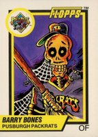 1992 Flopps # Barry Bones Baseball Card