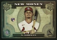 2023 Bowman Platinum New Money #NM6 Nolan Gorman Baseball Card
