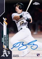 2020 Topps Chrome Rookie Autographs #RASM Sean Murphy Baseball Card
