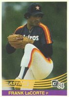 1984 Donruss #283 Frank LaCorte Baseball Card
