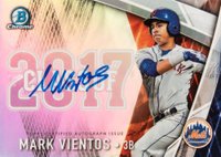 2017 Bowman Draft Class of 2017 Autographs #MV Mark Vientos Baseball Card
