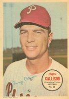 1967 Topps Pin-Ups #14 Johnny Callison Baseball Card