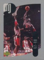 1998 Upper Deck International MJ Stickers #51 Michael Jordan Basketball Card
