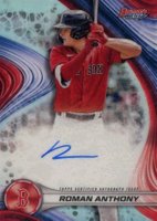 2024 Bowman's Best Best of 2024 Autographs #B24RA Roman Anthony Refractor Baseball Card
