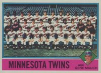 1976 Topps #556 Minnesota Twins Team Baseball Card