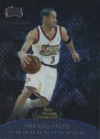 1999 Finest Team Finest Blue #TF4 Allen Iverson Basketball Card