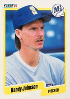 1990 Fleer #518 Randy Johnson Baseball Card