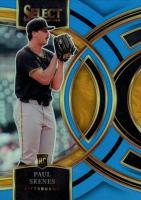 2024 Panini Select Premier Level #10 Paul Skenes Blue Prizm Baseball Card
