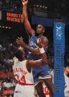 1995 Hoops #117 Shaquille O'Neal Basketball Card