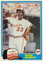 1981 Topps #490 Eddie Murray Baseball Card