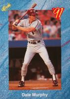 1991 Classic #T96 Dale Murphy Baseball Card