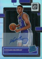 2022 Panini Donruss Optic #214 Keegan Murray Signature-Holo Basketball Card