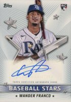 2022 Topps Baseball Stars Autographs #BSAWF Wander Franco Baseball Card