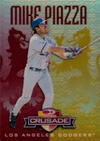 1998 Donruss Crusade #79 Mike Piazza Red Baseball Card